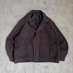 90s vintage 短丈　ブルゾンジャケット　フラップポケット　シティボーイ