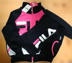 キッズ FILA フィラ ジャージ 上下 セット 長袖 長ズボン 新品 110