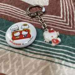 ハローキティ 1975年デザイン キーホルダー