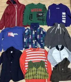 ブランド服　ハイブランド　キッズ　男の子　120-140 トップス　MSGM 他