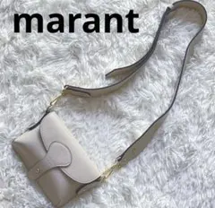 marant マラント ミニショルダーバッグ ベージュ レザーのサムネイル
