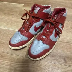 NIKE DUNK HIGHダンク ハイ　赤灰　99年製