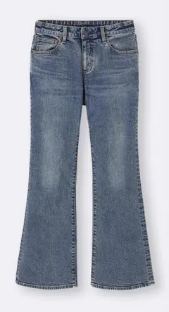 GU スリムフレアジーンズ BLUE Mサイズ