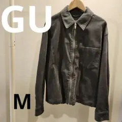 GU グレー コーデュロイ ジャケットM size