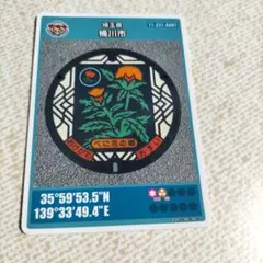 桶川市 マンホールカード
