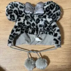 ヒョウ柄 ミニー ファンキャップ