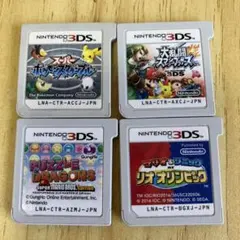 ニンテンドー3DS ゲームソフト 4本セット
