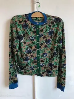 ズッカzucca花柄ニットカーディガン