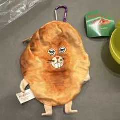 パンどろぼう　カラビナつきパンポーチ（にせパンどろぼう）