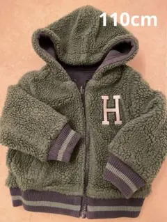 トミーヒルフィガー@110サイズ　リバーシブルコート