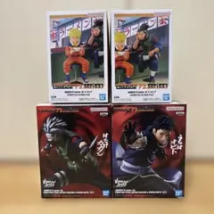 NARUTO ナルト イルカ カカシ オビト フィギュア 4個