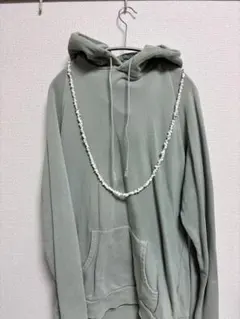 RAF SIMONS 04SS 宗教期 ネックレス フーディー 46 白ビーズのサムネイル