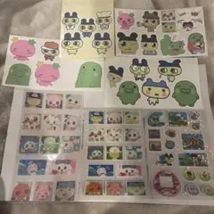 たまごっち　まめっち　くちぱっち　シール　セット 複数枚入り