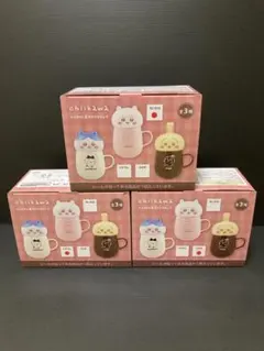 【新品未開封】 ちいかわ チルタイム蓋付き マグカップ 全3種セット
