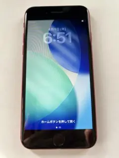 iPhone SE2 128GB RED SIMフリー 付属品有