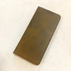 arrows we2 ケース 手帳型 F-52E ヴィンテージダークグリーン