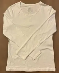 1回着用 無印良品 ストレッチフライス編みクルーネック長袖Ｔシャツ 婦人 Ｍのサムネイル