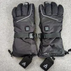 防水電熱バイクグローブ 黒　お値下げしました。