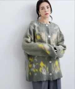 アダムエロペ　LE CERCLE par rope' ニットカーディガン