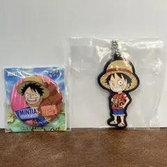 一番くじ ワンピース FILM RED ラバマス　ミンティア　缶バッジ　ルフィ
