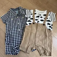 ベビー ロンパース 70cm80cm 2枚セット売り　Baby Gap