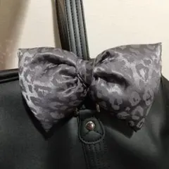 ヒョウ柄サテンリボン☆盛り髪☆