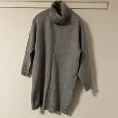 GAP グレー タートルネックニット 長袖