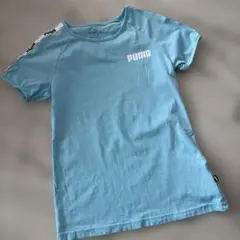 【PUMA】ロゴテープ 半袖Tシャツ （ライトブルー）のサムネイル
