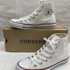 【新品・未使用】CONVERSE ネクスター ホワイト ハイカット 23.5cmのサムネイル