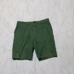 【H&M】 メンズ ハーフパンツ 【EUR 36】 緑 短パン カジュアルパンツ