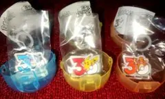 ポケモン　30周年　メタルチャームマスコット　3点セット