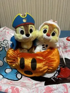 ハロウィン　チップとデール ぬいぐるみセット