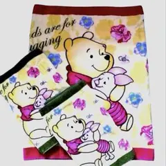 【新品　未使用】ディズニー　くまのプーさんバスタオル　フェイスタオル✖️2