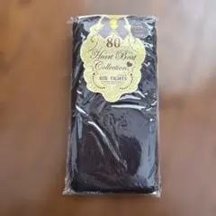 Heart Beat Collection リブタイツ ML ダークブラウン