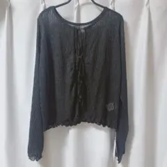 レプシィム＊12ゲージ2WAYラメプルオーバー カーディガン 新品