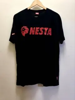 NESTA BRAND ネスタブランド ロゴ Tシャツ ブラック M 綿 美品