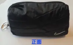 NIKE GOLF ゴルフポーチ サテン キルト リング付 黒(未使用)のサムネイル
