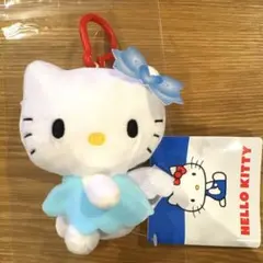 ハローキティ カラビナ付 マスコット 天使 羽