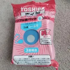 東芝クリーナー用 純正 トリプル紙パック 5枚入り VPF-5のサムネイル