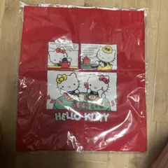 ね*う様 ハローキティ　ハッピーくじ　C賞　トートバッグ　赤
