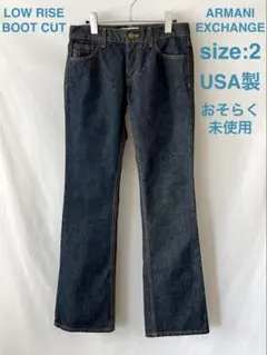 未使用 USA製 アルマーニ エクスチェンジ デニム ブーツカット 2 JP:Mのサムネイル