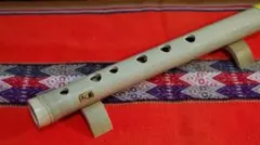 真竹の竹笛 ケーナ 内径20φ 長さ490mm offsetロング管 - メルカリ