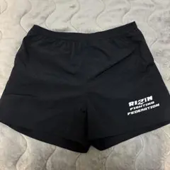 RIZIN ライジン　ナイロンショーツ 2 ブラック　Lサイズ