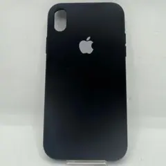 新品 iPhoneXR シリコンケース ブラック 黒 シンプル 非純正 お洒落