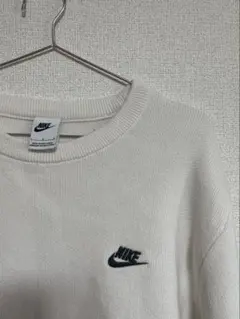Nike クルーネックセーター Lホワイト