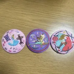 ディズニー刺繍缶バッジ