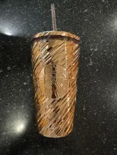 【未使用】タイ ホリデー2025 クリスマス ツイストタンブラー ローズゴールド