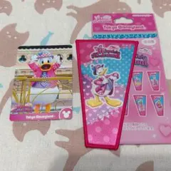 ディズニーパルパルーザ ワッペンアクセサリー コレクションカード 【ドナルド】