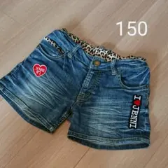JENNI ショートパンツ 150 デニム