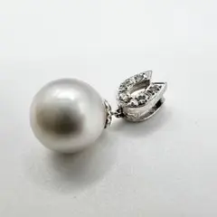 PT900スノーマン アコヤパールピアス - メルカリ